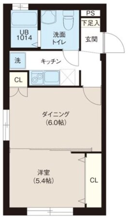 レピュア池袋本町レジデンスEASTの物件間取画像